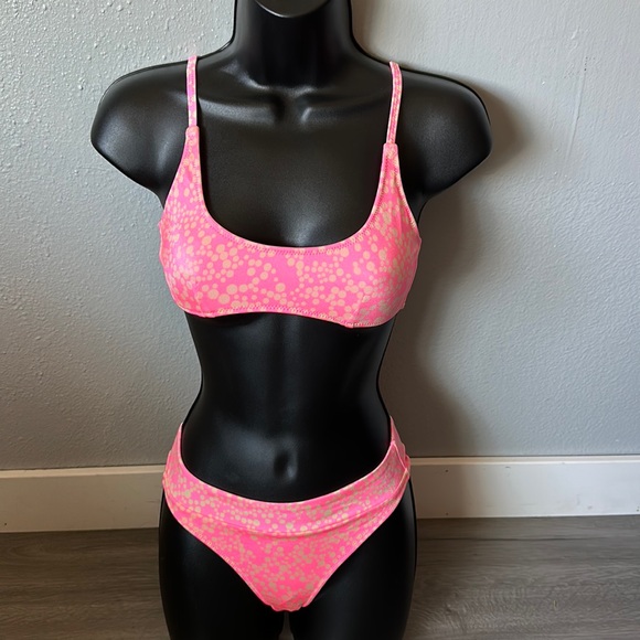 triangl swimwear Other - Pink Polka Dot swimsuit set.